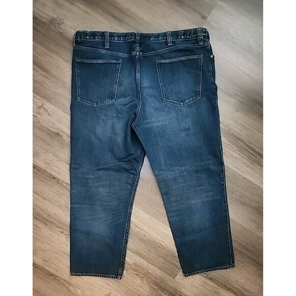 Lands' End Womens Jeans 42 Straight Traditional Fit Dark Wash - Picture 2 of 8